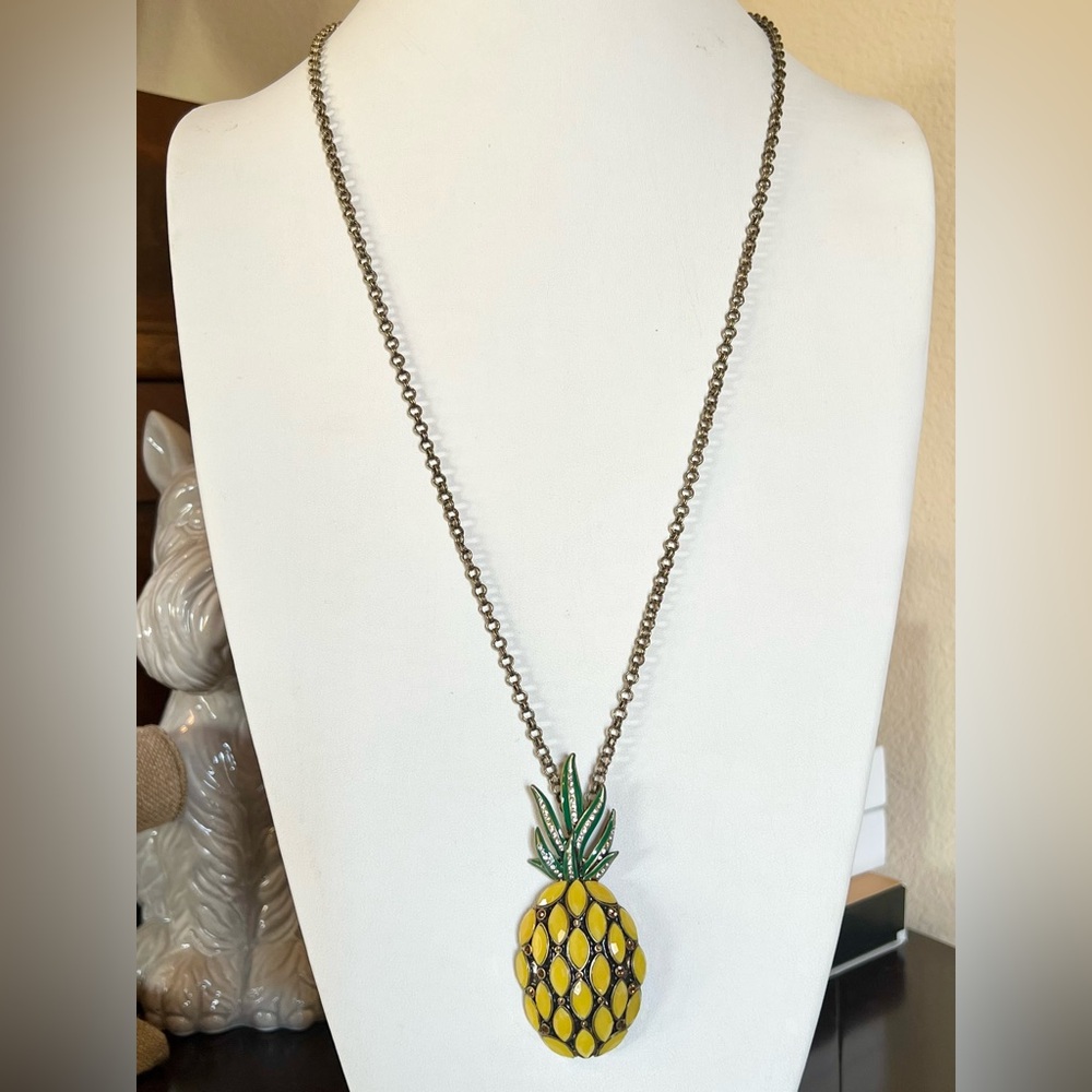 Chloe + Isabel Copacabana Long Pineapple Necklace